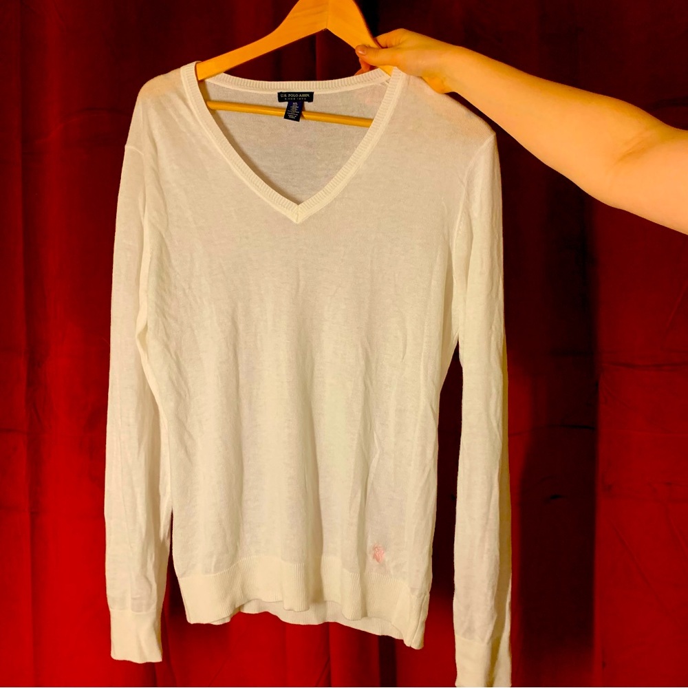 Lovely and soft white sweater